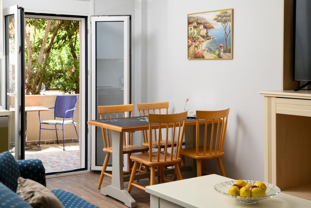 Walk 2 The Beach; Ammoudara Apts Gazi Exterior photo